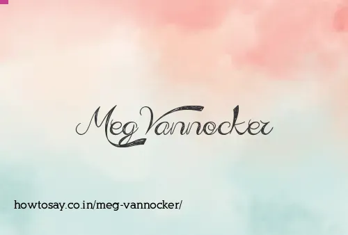 Meg Vannocker