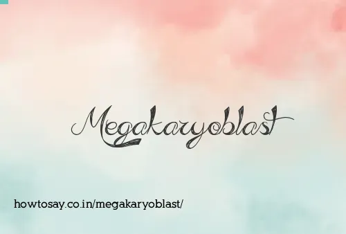 Megakaryoblast