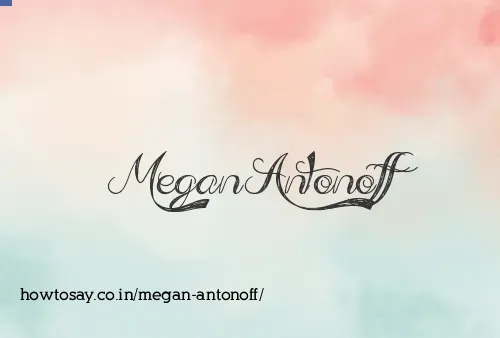 Megan Antonoff