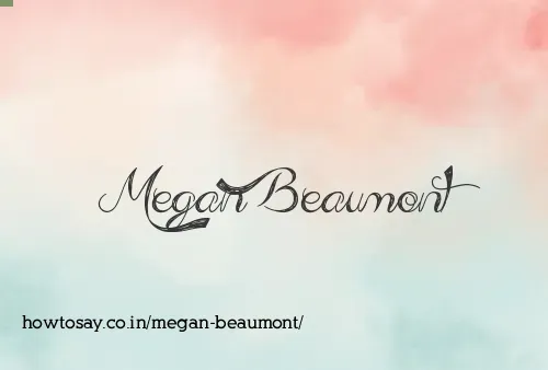 Megan Beaumont