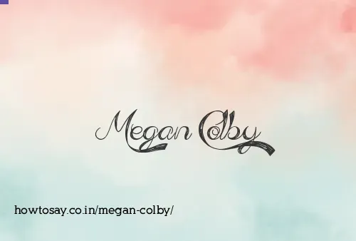 Megan Colby