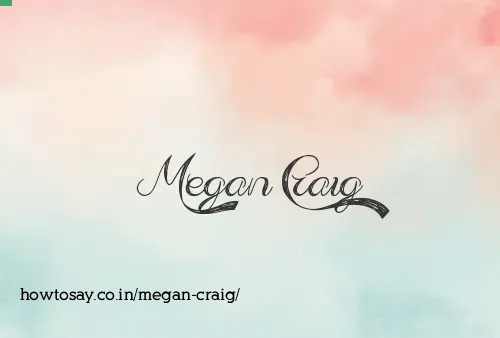 Megan Craig