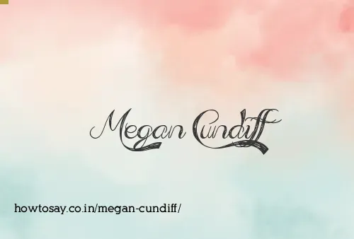 Megan Cundiff