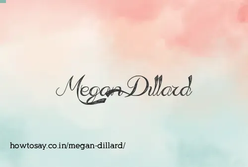 Megan Dillard