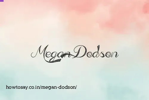 Megan Dodson