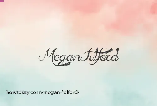Megan Fulford