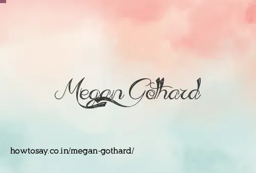 Megan Gothard