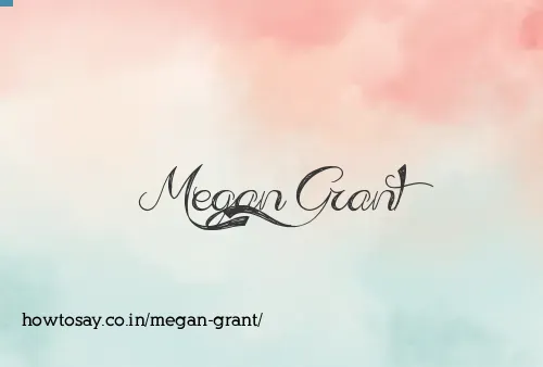 Megan Grant