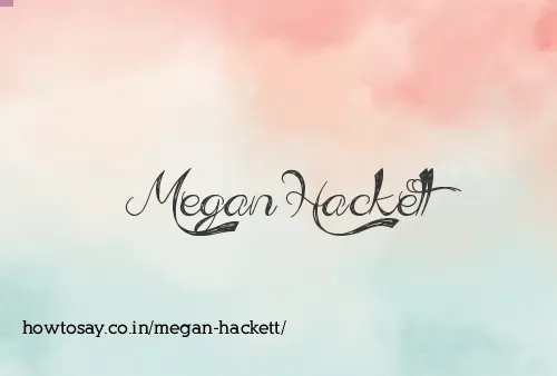 Megan Hackett