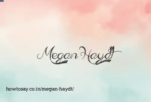 Megan Haydt