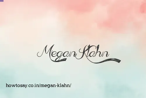 Megan Klahn