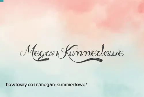 Megan Kummerlowe