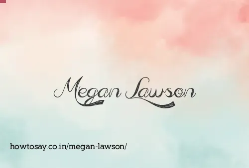 Megan Lawson