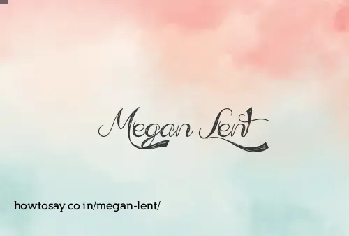 Megan Lent