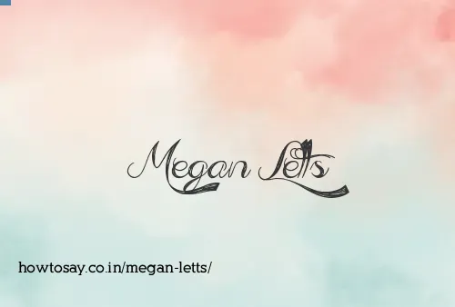 Megan Letts