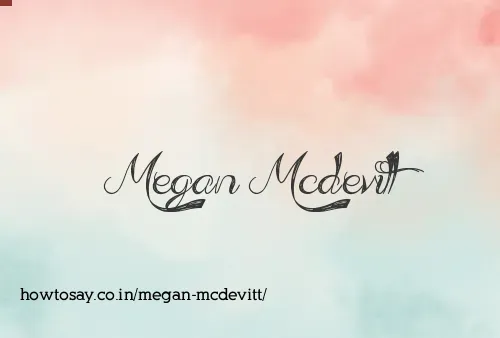 Megan Mcdevitt