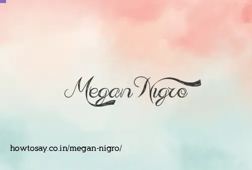 Megan Nigro