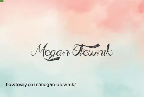 Megan Olewnik