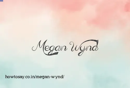 Megan Wynd