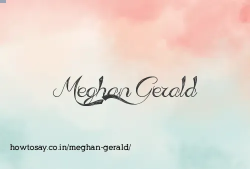 Meghan Gerald