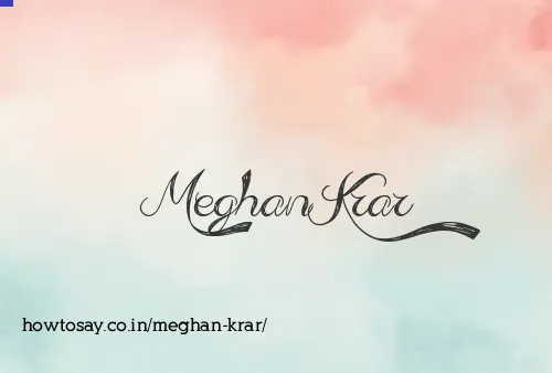 Meghan Krar