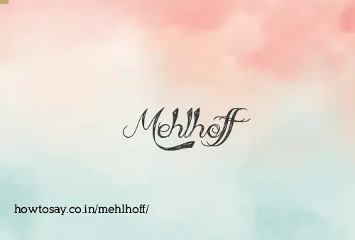 Mehlhoff