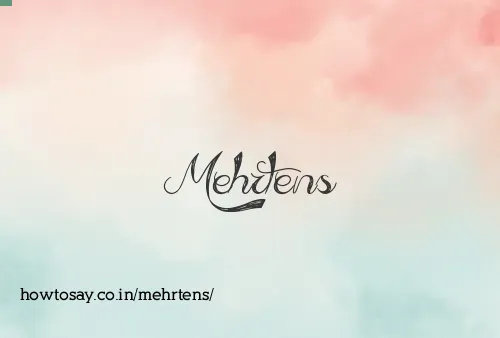 Mehrtens