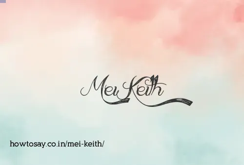 Mei Keith