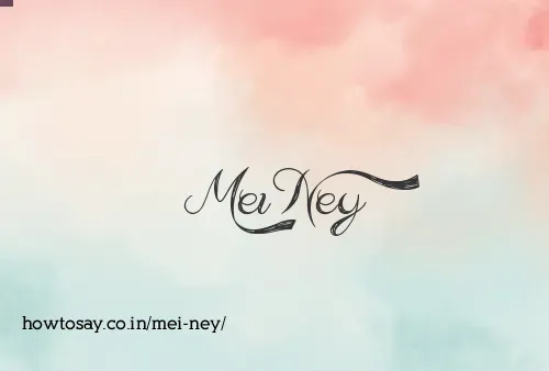 Mei Ney