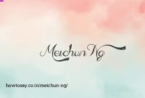 Meichun Ng