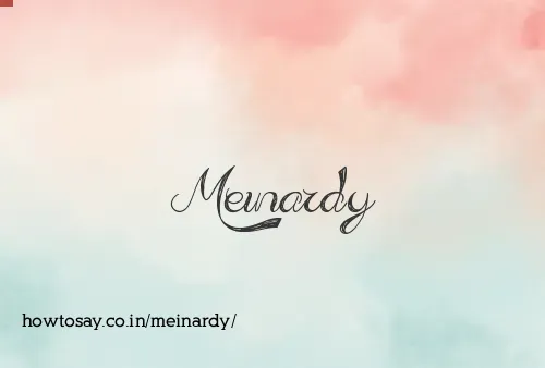 Meinardy