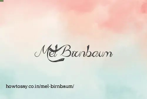 Mel Birnbaum