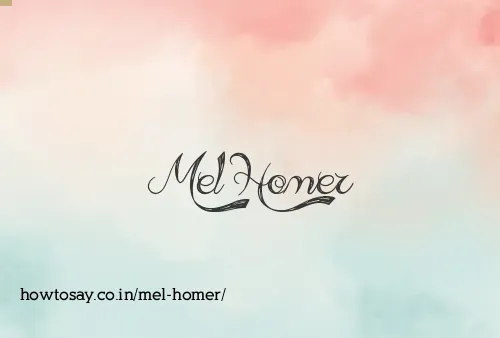 Mel Homer