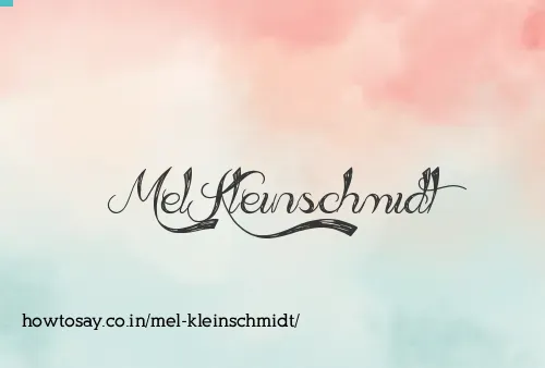 Mel Kleinschmidt