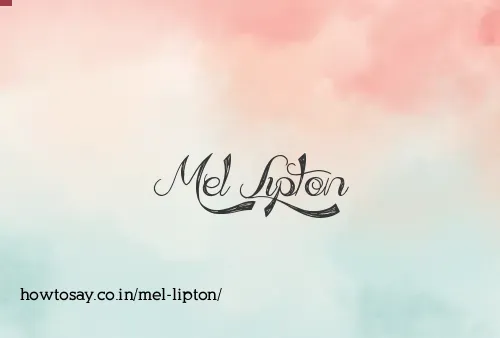 Mel Lipton
