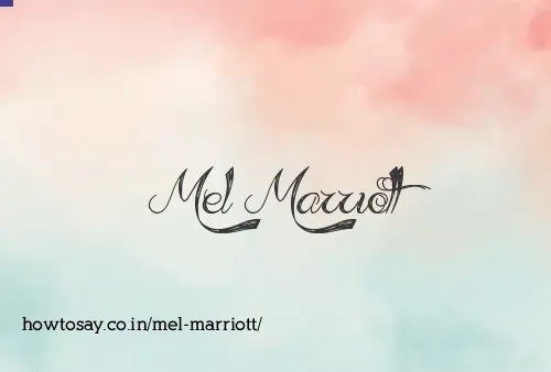 Mel Marriott