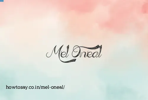 Mel Oneal