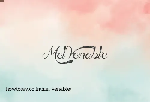 Mel Venable