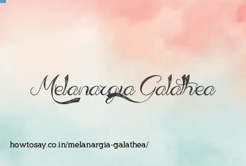Melanargia Galathea