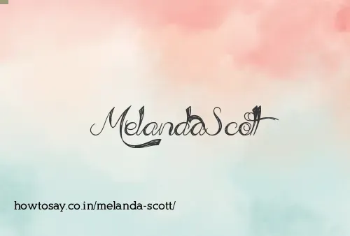Melanda Scott