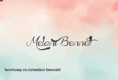 Melani Bennett
