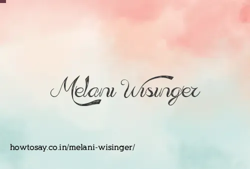 Melani Wisinger