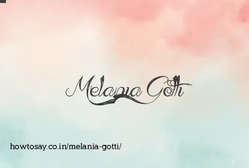 Melania Gotti
