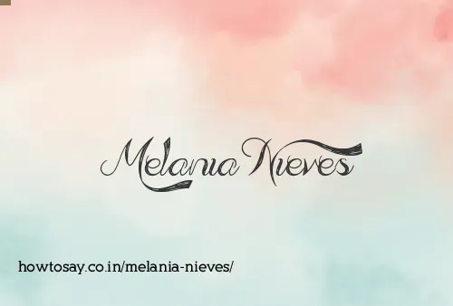 Melania Nieves