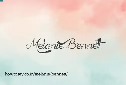 Melanie Bennett