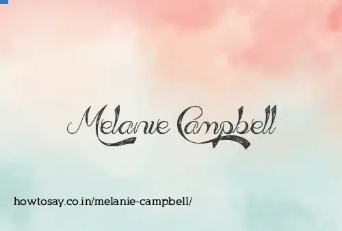 Melanie Campbell