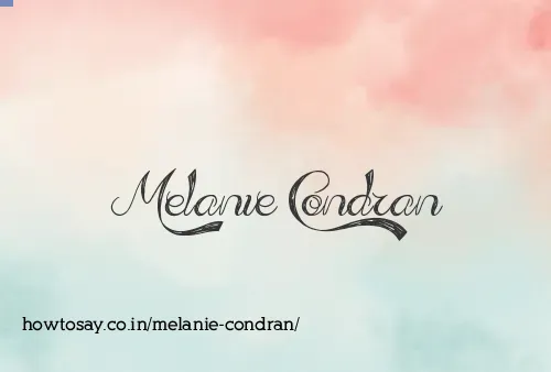 Melanie Condran