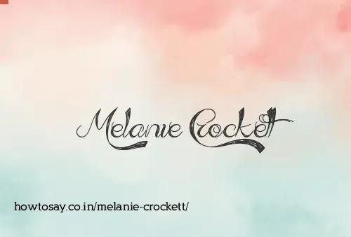 Melanie Crockett