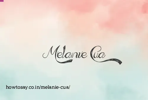 Melanie Cua