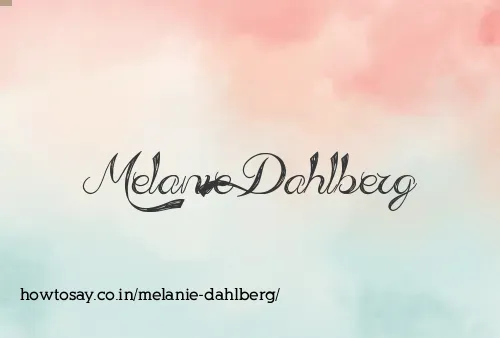 Melanie Dahlberg